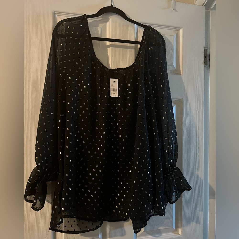 Brand new Lane Bryant sheer top
